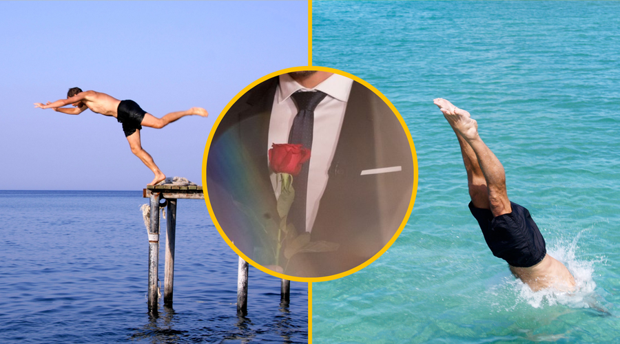 Nespametno! Sanjski moški po skoku v morje na urgenci. Kaj se je zgodilo? (foto: Profimedia/Warner Bros/fotomontaža)