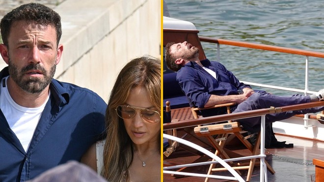 FOTO: Ben Affleck teden po poroki z Jennifer Lopez vidno izčrpan (foto: Profimedia/fotomontaža)