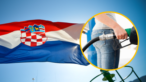 Na Hrvaškem kmalu nižje cene bencina kot pri nas: koliko bo treba odšteti za liter?