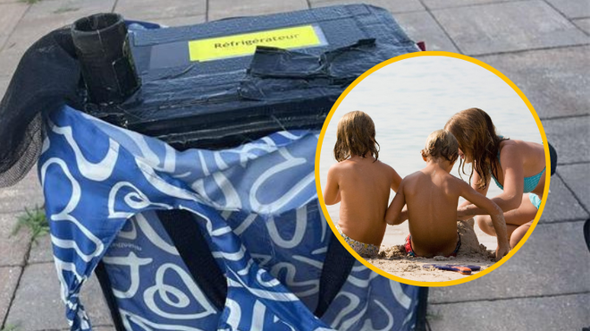 Na priljubljeni hrvaški plaži gole otroke snemala s kamero, skrito v hladilni torbi (foto: PU istarska/Profimedia/fotomontaža)