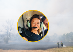 FOTO: Neprimerno? Vse okoli gori, Fajonova pa pozira