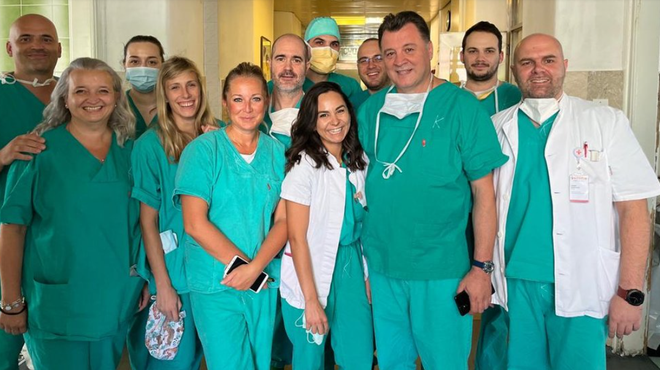 Velik uspeh hrvaških zdravnikov: bolniku presadili kar tri organe hkrati (foto: Twitter/Vili Beroš)