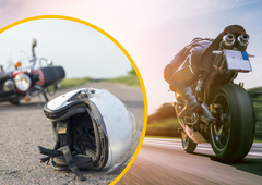 Vse več motorističnih prometnih nesreč: nekateri med vožnjo tudi na telefonu