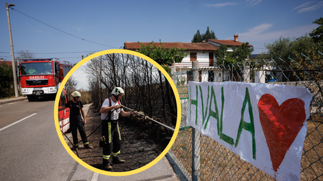 Zapis gasilskega poveljnika, ki res seže v srce: "Niti eden slovenski gasilec ni šel na Kras pomagat za denar"