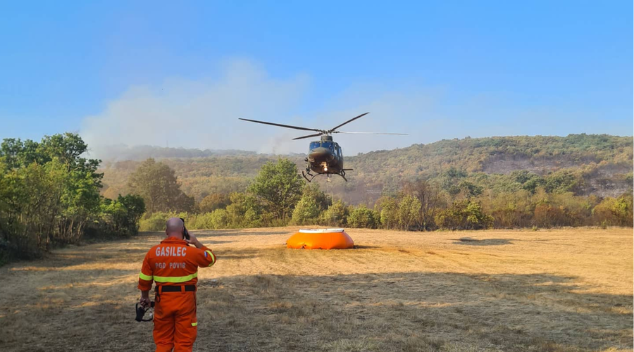 Milijoni za kritje stroškov: znan je znesek, ki ga bo država namenila za odpravo posledic požara na Krasu (foto: Luka Zalar)