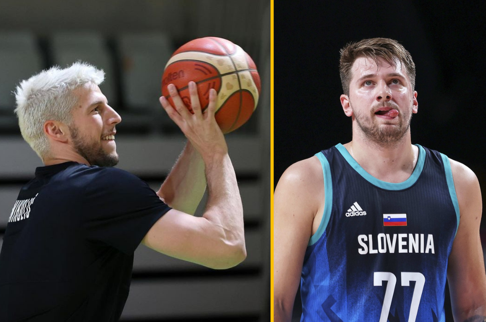 Zlati reprezentant o Dončiću: "V sebi ima igrivost, s katero se človek zlahka poistoveti." (foto: Profimedia/fotomontaža)