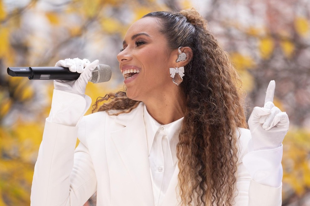 Svetovno oboževana pevka Leona Lewis zaupala ime svoje prvorojenke (foto: Profimedia)