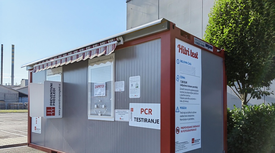 Se nam KMALU obeta hitro testiranje v kontejnerjih? (foto: Uredništvo)