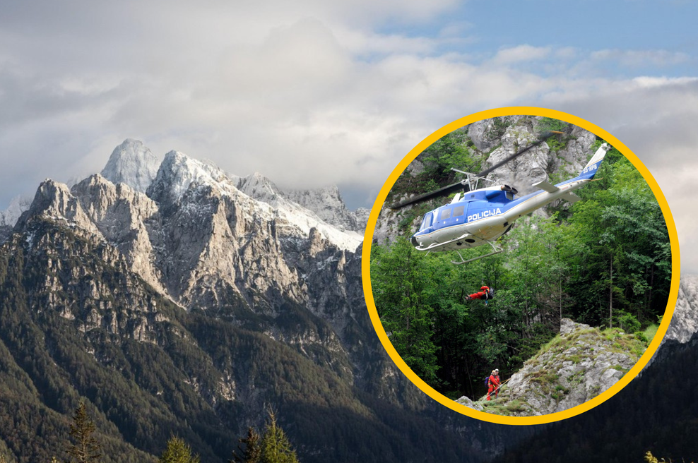 Huda nesreča v slovenskih gorah: plezal brez varovanja in omahnil v globino (foto: Bobo/Profimedia/fotomontaža)