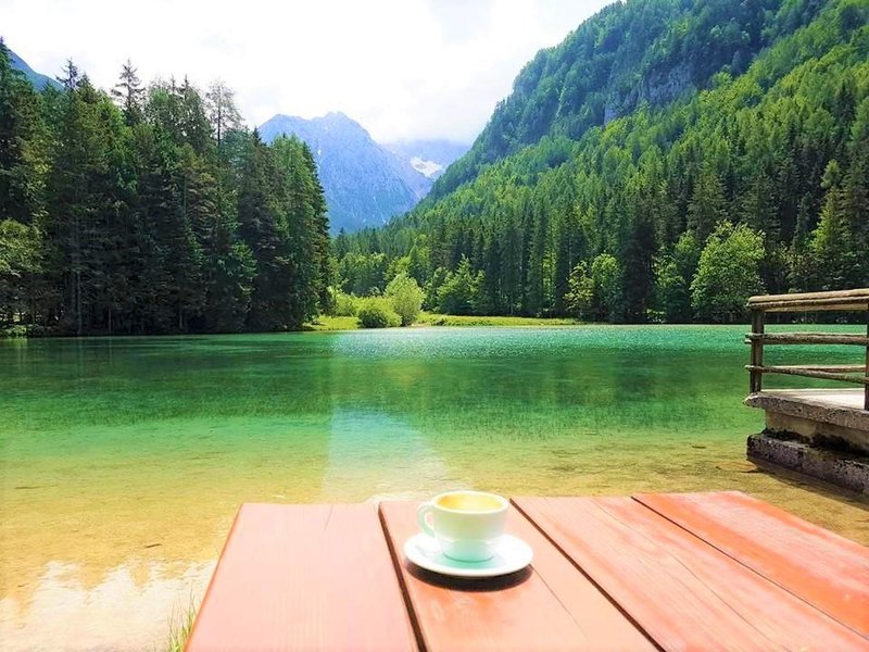 V bližini je tudi znamenito Planšarsko jezero, pogledi na Kamniško-Savinjske Alpe so od tu res nepozabni.