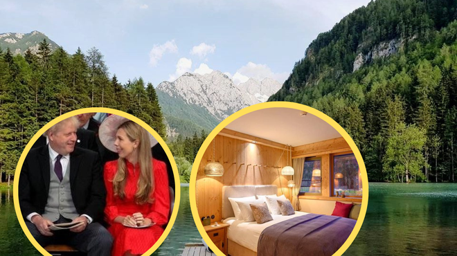 TO je prestižni slovenski hotel, v katerem spita britanski premier in njegova žena (foto: Profimedia/fotomontaža)