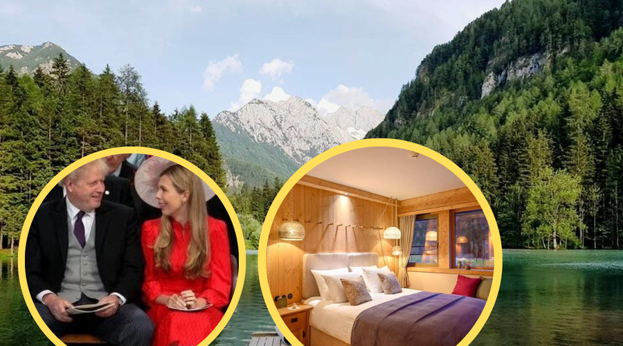TO je prestižni slovenski hotel, v katerem spita britanski premier in njegova žena (foto: Profimedia/fotomontaža)