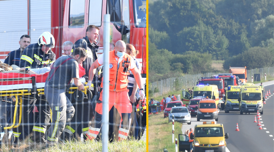 Po pretresljivi nesreči avtobusa na Hrvaškem: "Nihče te ne more pripraviti na takšne nesreče ..." (foto: Žiga Živulovič jr./Bobo/fotomontaža)