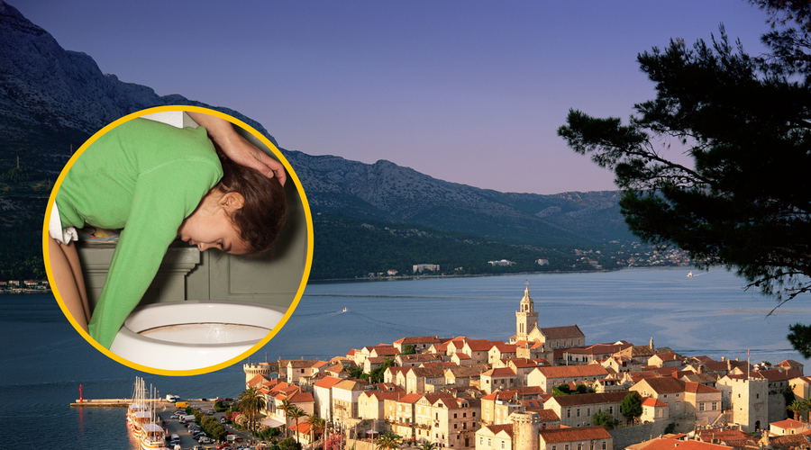 Panika na znani hrvaški plaži: morje zaradi fekalij postalo nevarno za kopanje (foto: Profimedia/fotomontaža)