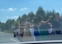(VIDEO) Veselje ne pozna meja: zaplesali kar sredi hitre ceste