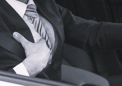 Voznik je med vožnjo doživel zastoj srca