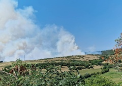 Spet gori, domačini zaskrbljeni: požar pod Socerbom se hitro širi (imamo fotografije naših bralcev)