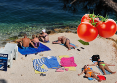 Hrvati NORIJO: bomo zaradi "paradajz-turistov" zdaj vsi plačevali vstopnino za plažo?