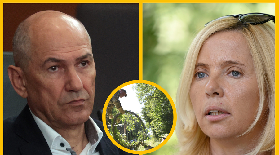 Kakšna bo nova migracijska politika Golobove Slovenije? Janez Janša nad spremembe z vsemi topovi (foto: Bobo/fotomontaža)