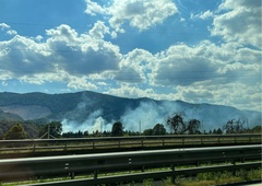 Gasilci imajo polne roke dela: zagorelo tudi pri Radovljici