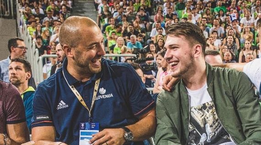 Marko Milić se seli k Dončiću v NBA! (foto: Twitter/Domen Jancic)