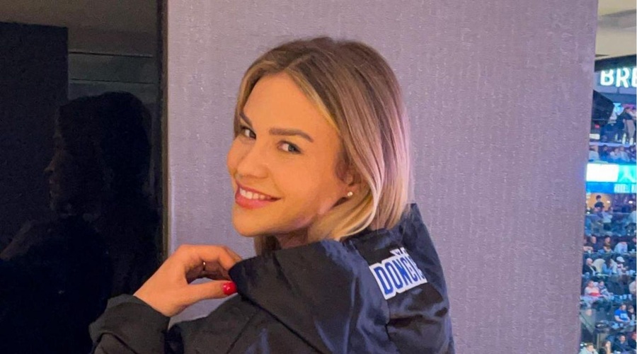 Kaj počne Anamaria Goltes v odsotnosti Luke Dončića? (foto: Instagram/Anamaria Goltes)
