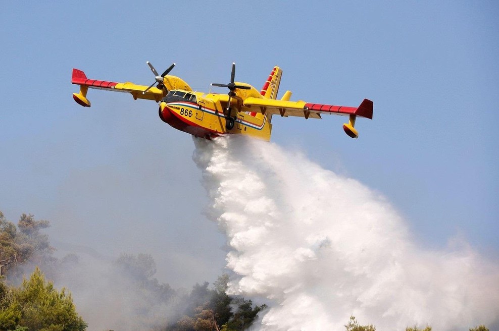 Alarm v hrvaški Istri: požar že kar na treh lokacijah (foto: Profimedia)