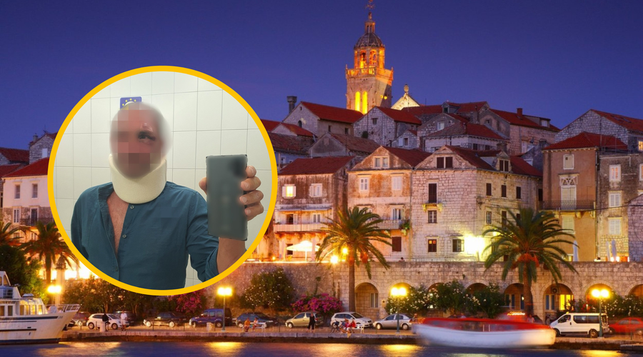 Skupina moških na priljubljenem hrvaškem otoku brutalno pretepla srbskega turista (foto: Profimedia/N1 Beograd/osebni profil/fotomontaža)