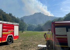 Požar v Ljubljani pod nadzorom: zakaj gasilci še ostajajo na terenu?