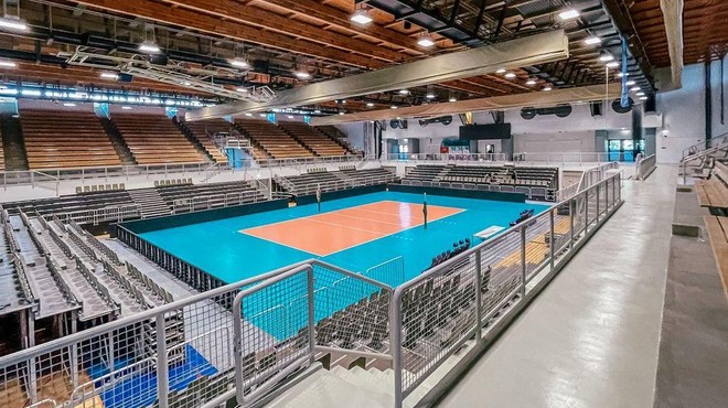 Tako izgleda prenovljena dvorana Tabor, ki bo izboljšala pogoje za športnike (foto: Facebook/Šport Maribor)