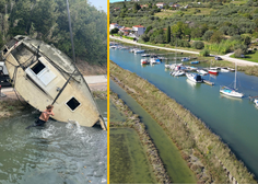 Iz Jernejevega kanala v Piranu so znova odstranili "zapuščena" plovila: koga krivijo?