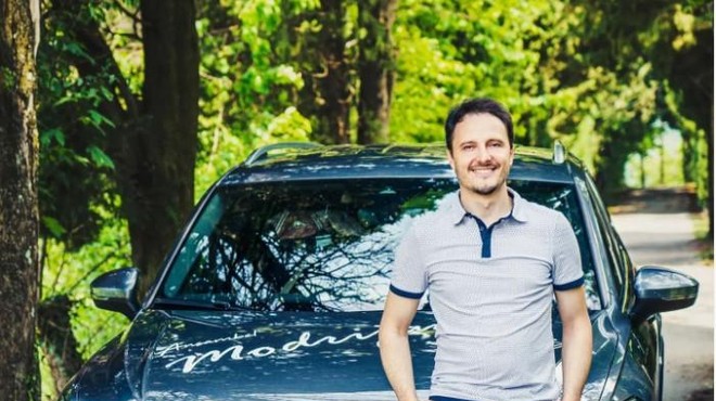 Oboževalka pustila presenečenje na avtomobilu Blaža Švaba: kaj ga je pričakalo? (foto: Instagram/Blaž Švab)