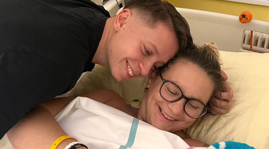 Katja in Katka sta se razveselili prvega otroka! (foto: Instagram/katkabogataj)