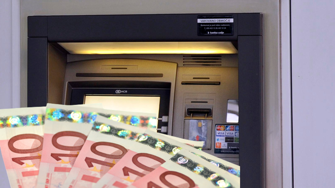 Nova KBM razburila mnogo potrošnikov: na bankomatu ni mogel dvigniti 10 evrov (foto: Bobo/Profimedia/fotomontaža)
