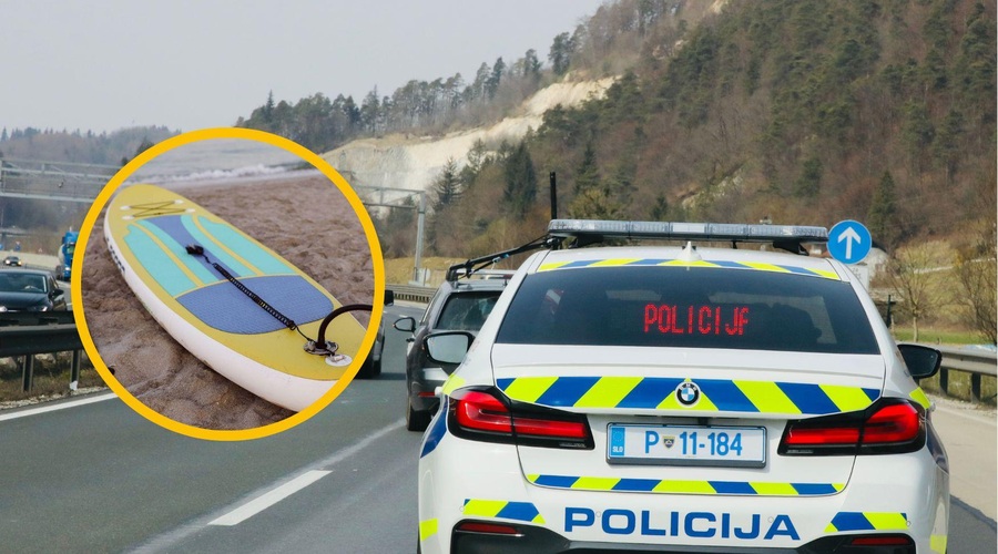 Nenavaden prizor s slovenskih cest: turist z nespametnim ravnanjem s supom ogrožal druge (foto: Aleksandra Saša Prelesnik/Profimedia/fotomontaža)