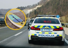 Nenavaden prizor s slovenskih cest: turist z nespametnim ravnanjem s supom ogrožal druge