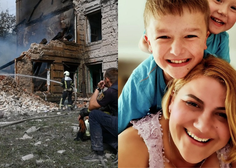 Ukrajinka Olga iskreno o begunskih travmah: "Kako naj rešim družino iz vojne vihre?"
