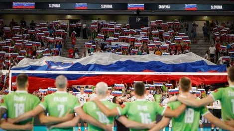 Najboljše pustili na konec: slovenski odbojkarji so se od Japonske poslovili s prepričljivo zmago