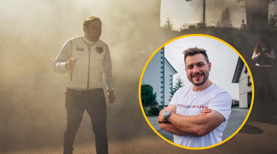 Priljubljeni župnik Martin Golob odslej še hitrejši: s tem bo brez dvoma pritegnil poglede faranov (foto: Instagram Martin Golob/fotomontaža)