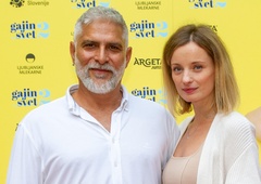 Ajda Smrekar na velikem platnu s Cavazzo: "Z ustnicami, ki so ti domače, se je veliko prijetneje poljubljati."