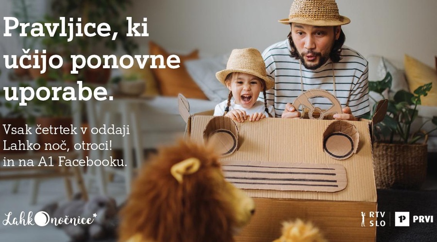 Pravljice, ki otroke učijo ponovne uporabe, septembra v oddaji Lahko noč, otroci! (foto: PROMO)