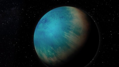 Astronomi odkrili nov vodni planet. Bi bil na njem možen obstoj življenja?