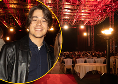 FOTO: Bojan Cvjetićanin z nasmehom do ušes ujet pod zvezdami