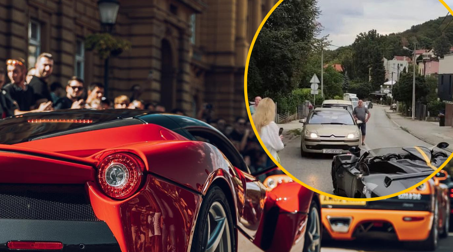 FOTO: Voznik luksuznega avtomobila, vrednega več kot 15 milijonov evrov, v Zagrebu povzročil prometno nesrečo (foto: Facebook/Supercar Owners Circle/Twitter/Dani/fotomontaža)