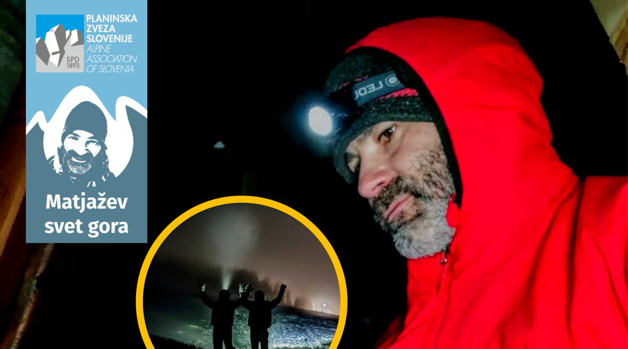 Nasvet in OPOZORILO: nikakor ne v gore brez naglavne svetilke! Kako izbrati najprimernejšo? (foto: osebni arhiv Matjaž Šerkezi)