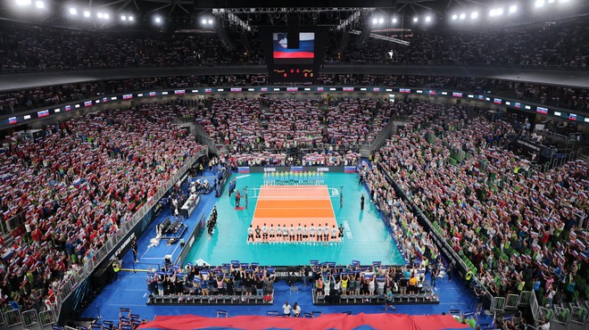 Slovenci spet pišejo zgodovino! Odbojkarji prvič v četrtfinalu svetovnega prvenstva (foto: Bobo)