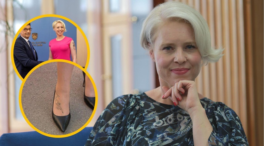 Urška Klakočar Zupančič nam je zaupala, koliko tatujev ima: "In ne, niste še videli vseh ..." (foto: Danijel Čančarević/Bobo/posnetek zaslona/fotomontaža)