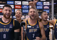 VIDEO: Tako je reprezentanca BiH proslavila zmago nad Slovenijo, poklicali so celo znanega bosanskega pevca