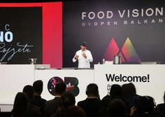 Tomaž Kavčič na vinskem sejmu v Beogradu