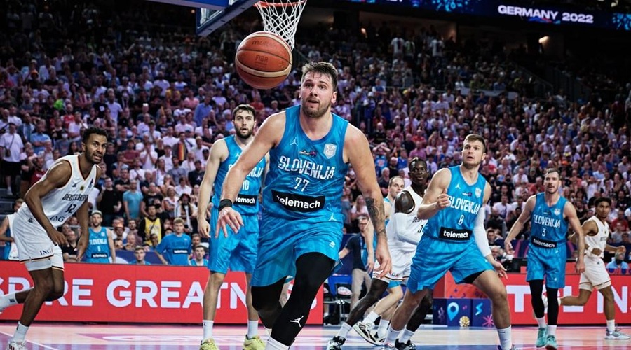 Borba do konca: "Očitno je Tobeyju pred tekmo kdaj pa kdaj treba zviti gleženj" (foto: Twitter/Basketball Evolution)